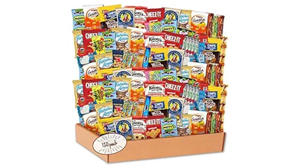 120 snack variety box