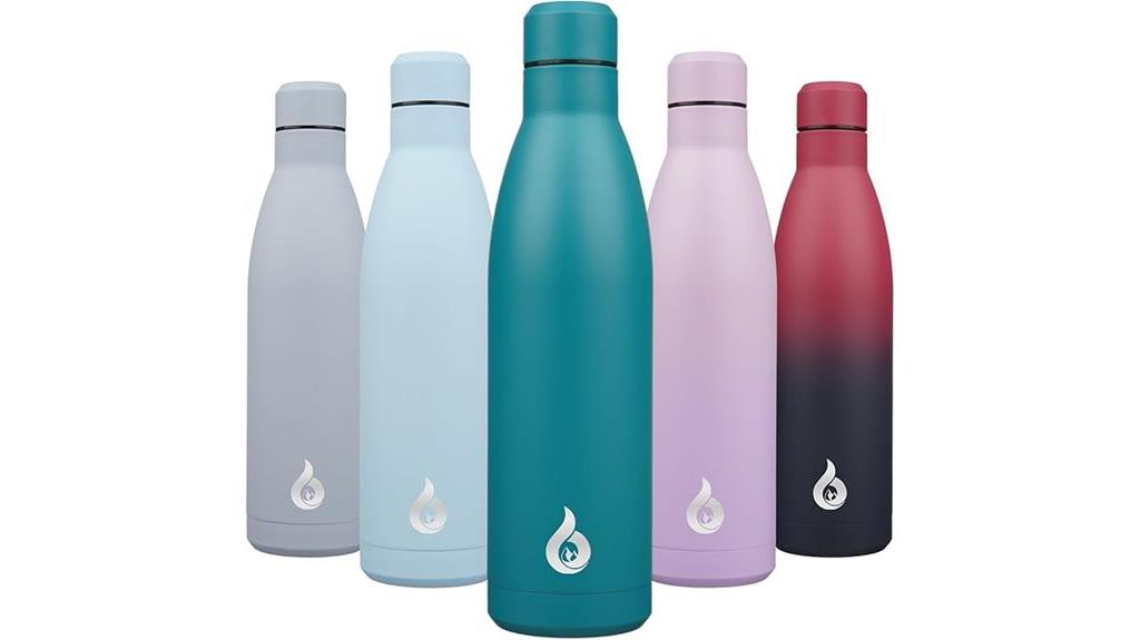 25oz insulated water bottle