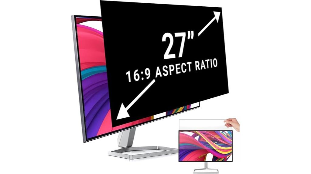 27 inch privacy screen