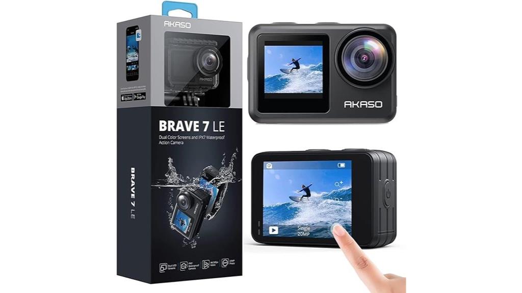 4k touch screen camera