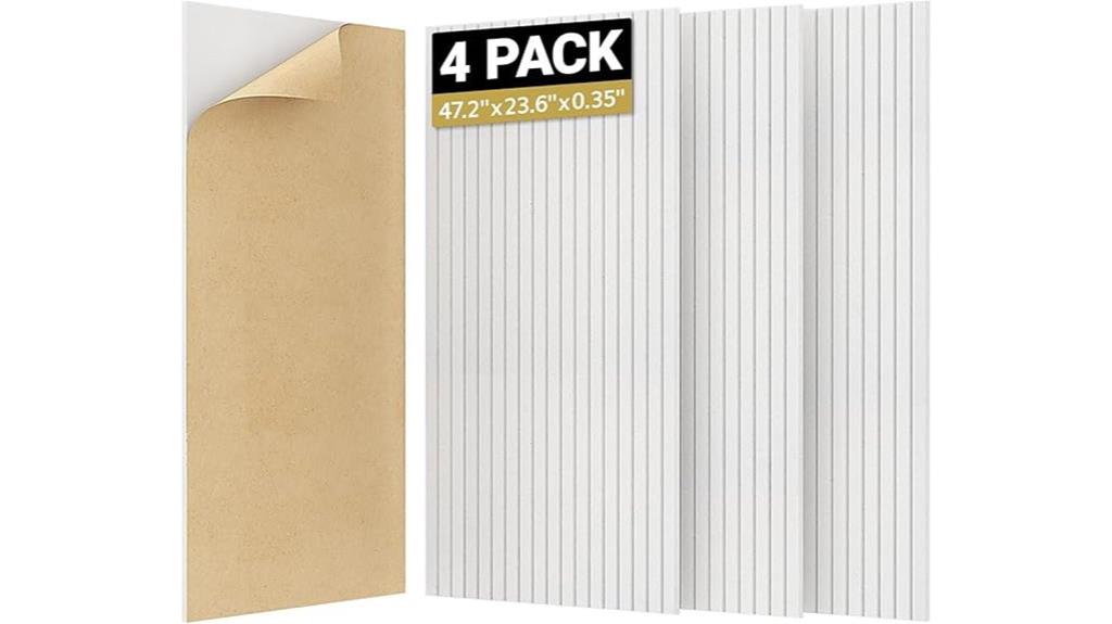 acoustic wall panel pack