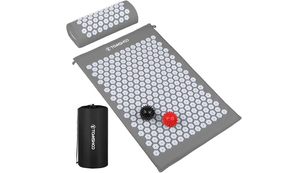 acupressure mat pillow set