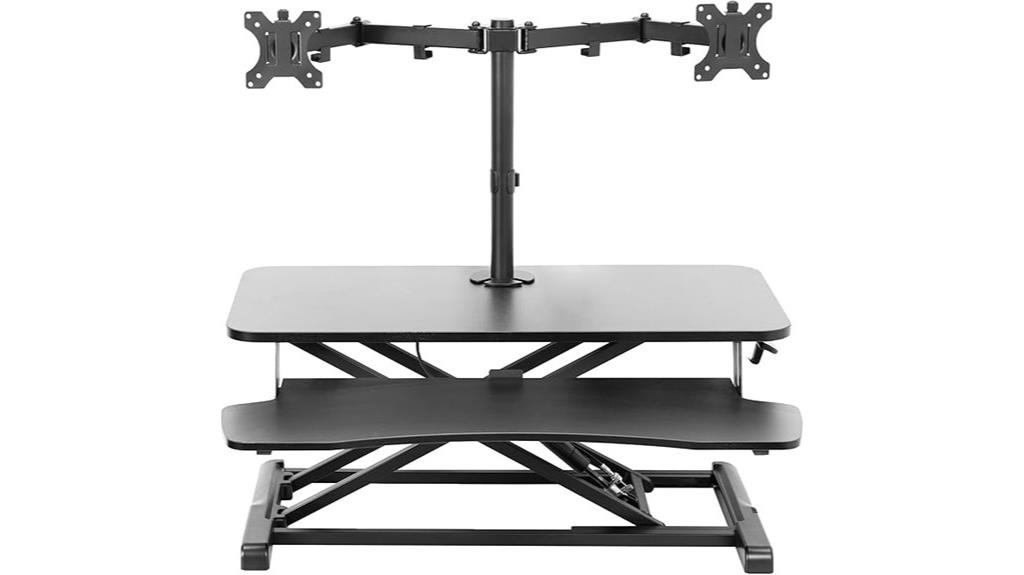 adjustable 32 inch desk