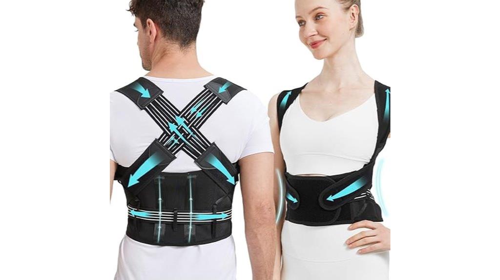adjustable back support brace
