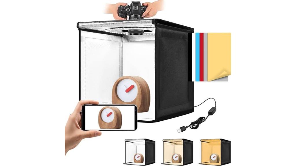 adjustable brightness color backdrops