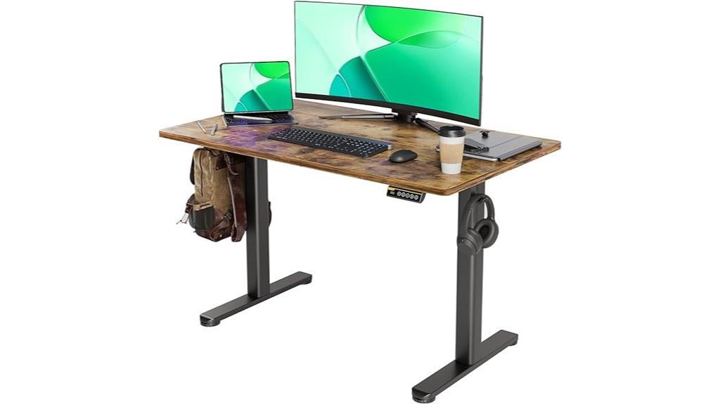 adjustable electric sit stand desk