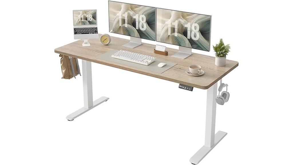 adjustable electric standing desk