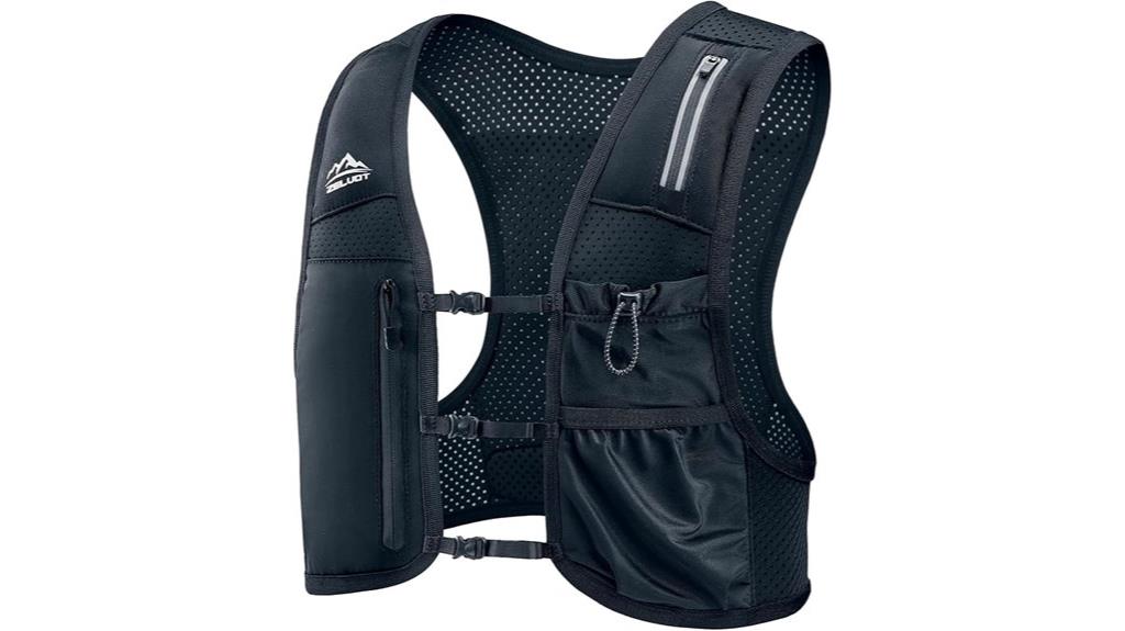 adjustable hydration running vest