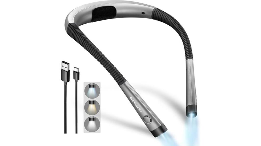 adjustable multi color book light