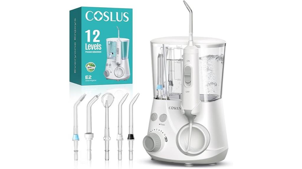 adjustable pressure water flosser