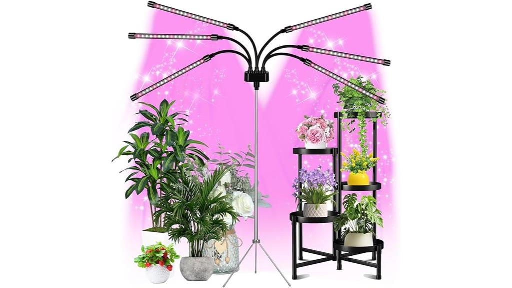 adjustable tripod grow lights
