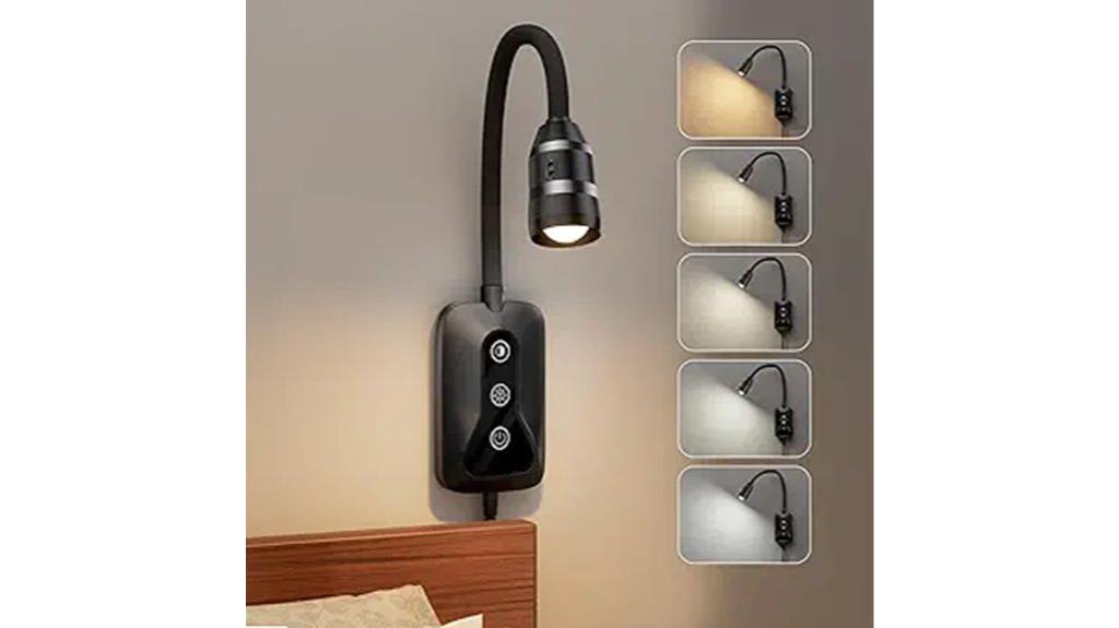 adjustable wall mounted led