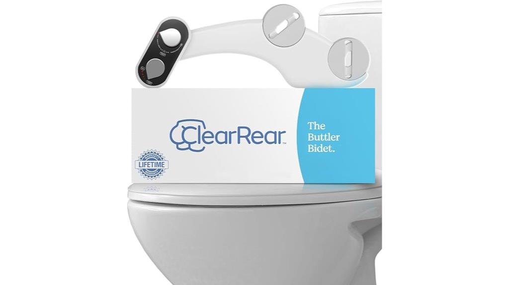 adjustable water pressure bidet