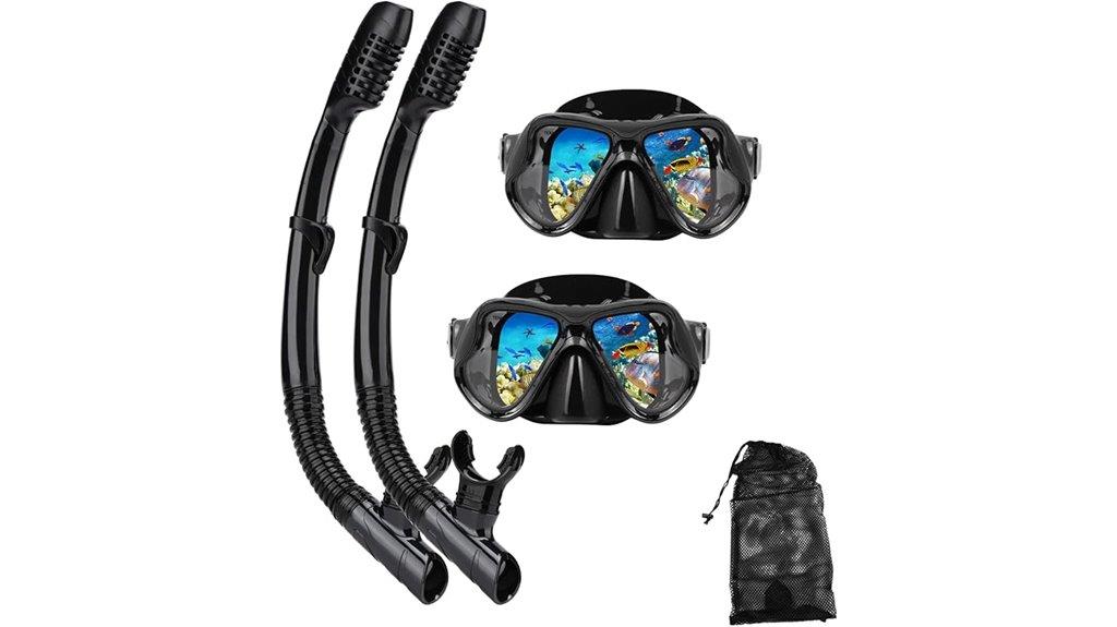adult and youth snorkeling gear