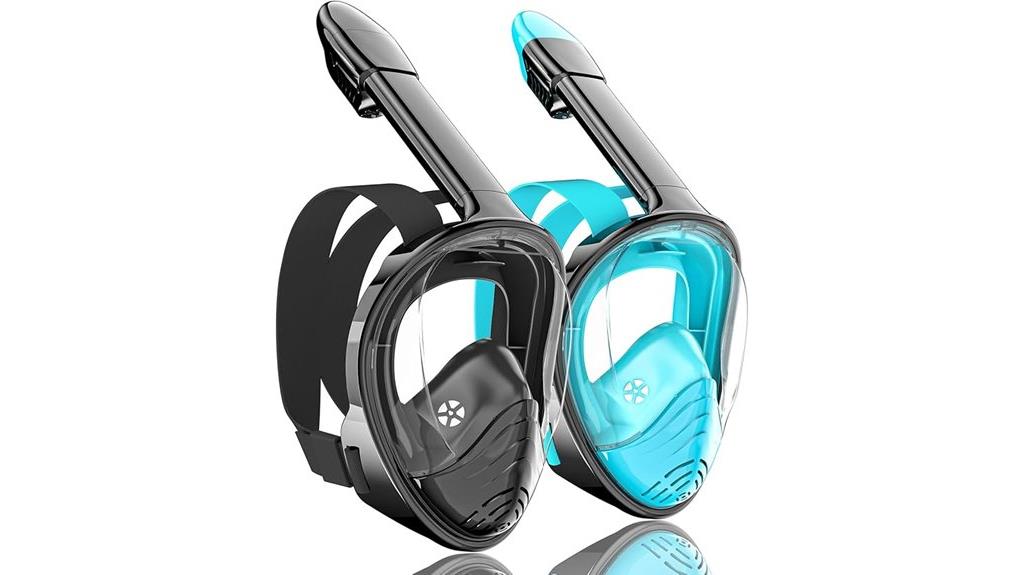adult full face snorkeling mask