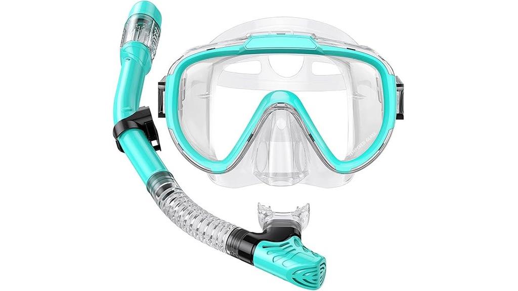 adult snorkeling gear set