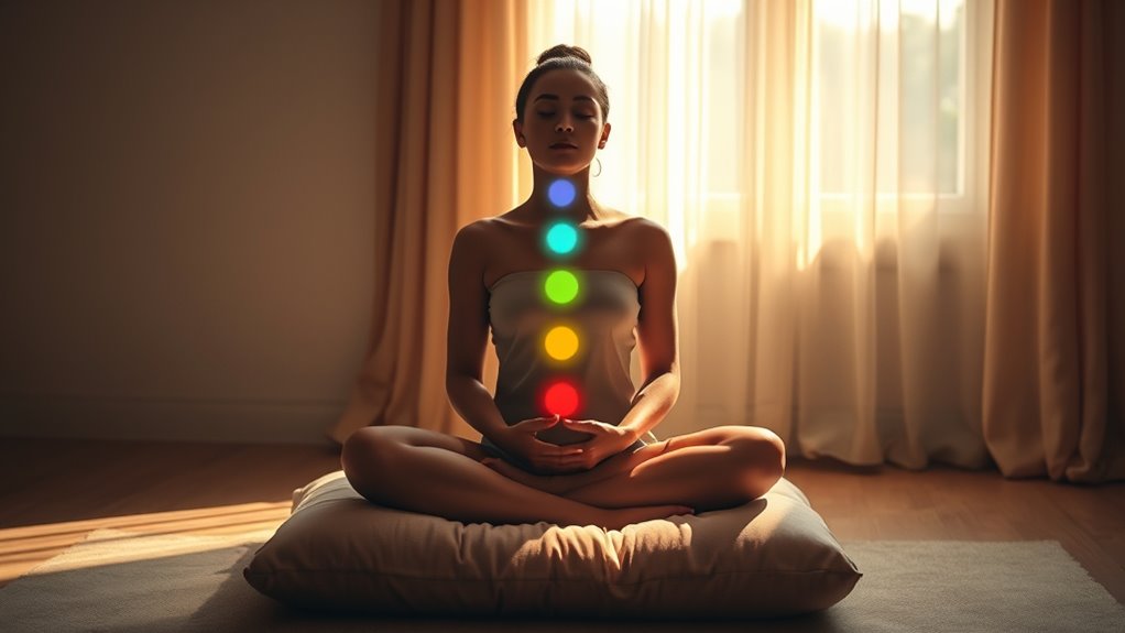 affirmations release chakra blockages