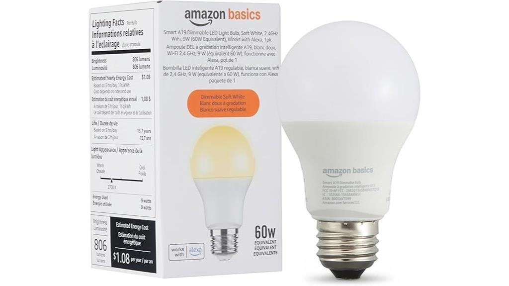 amazon basics led bulb