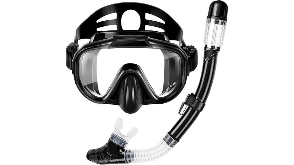 anti leak fog resistant snorkeling gear