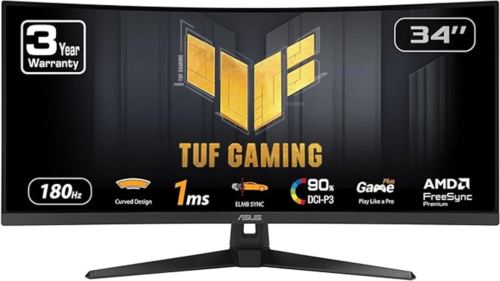 asus tuf gaming curved