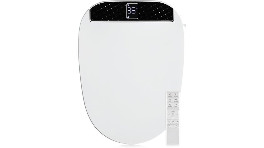 auto open close bidet