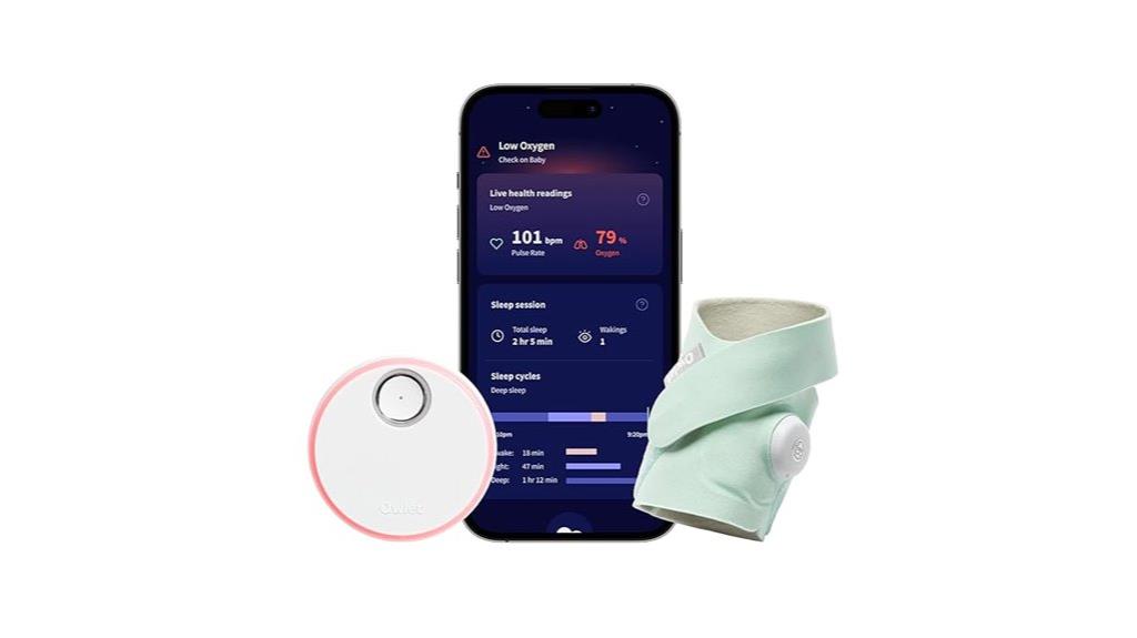 baby monitor with vital tracking