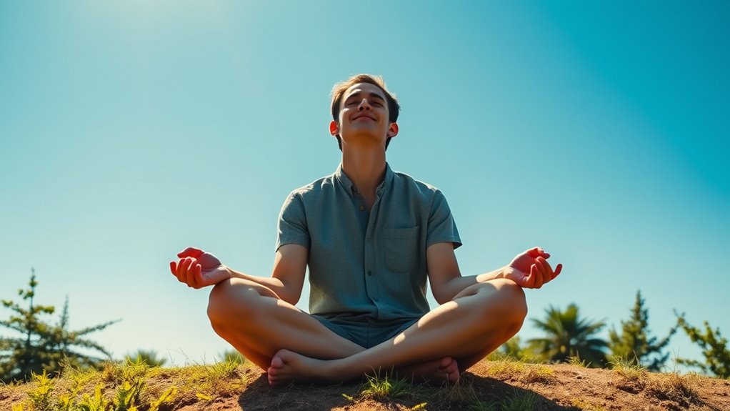 balanced emotional inner confidence