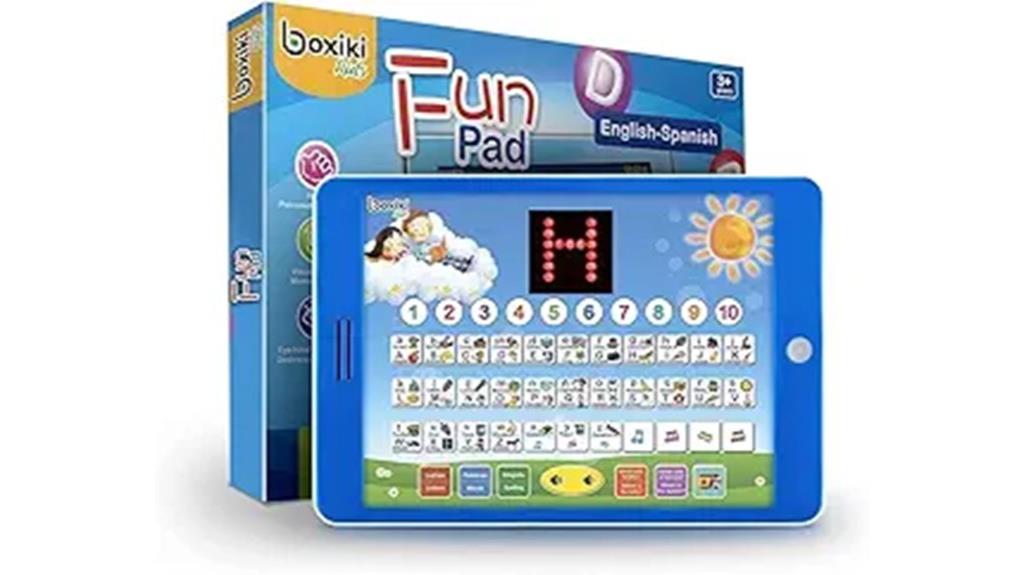 bilingual kids educational tablet
