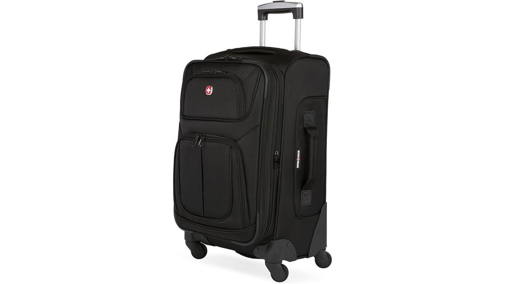 black 21 inch carry on
