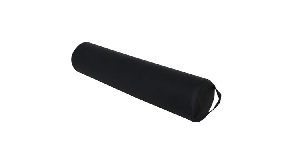 black round bolster pillow