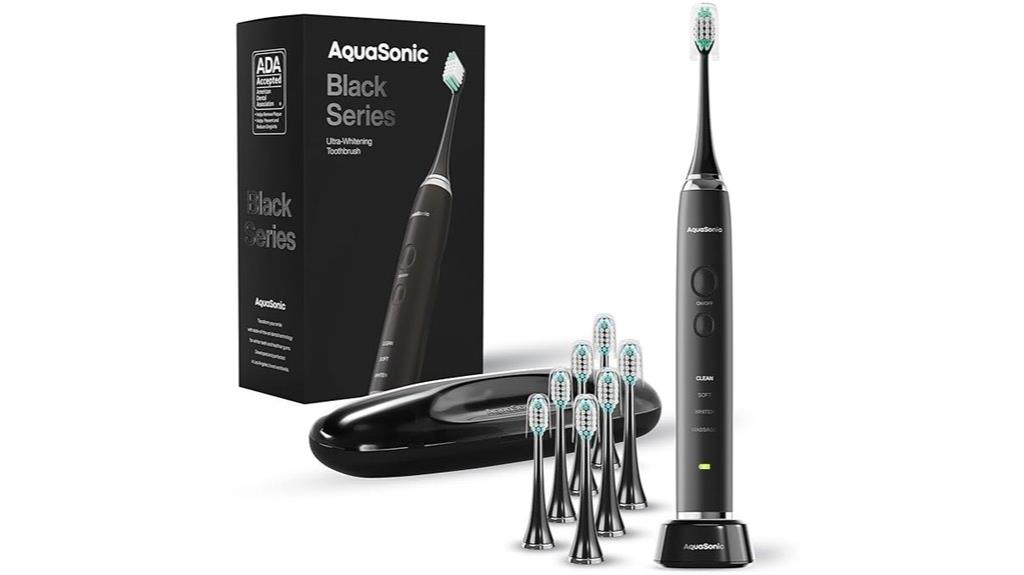 black ultra whitening brush