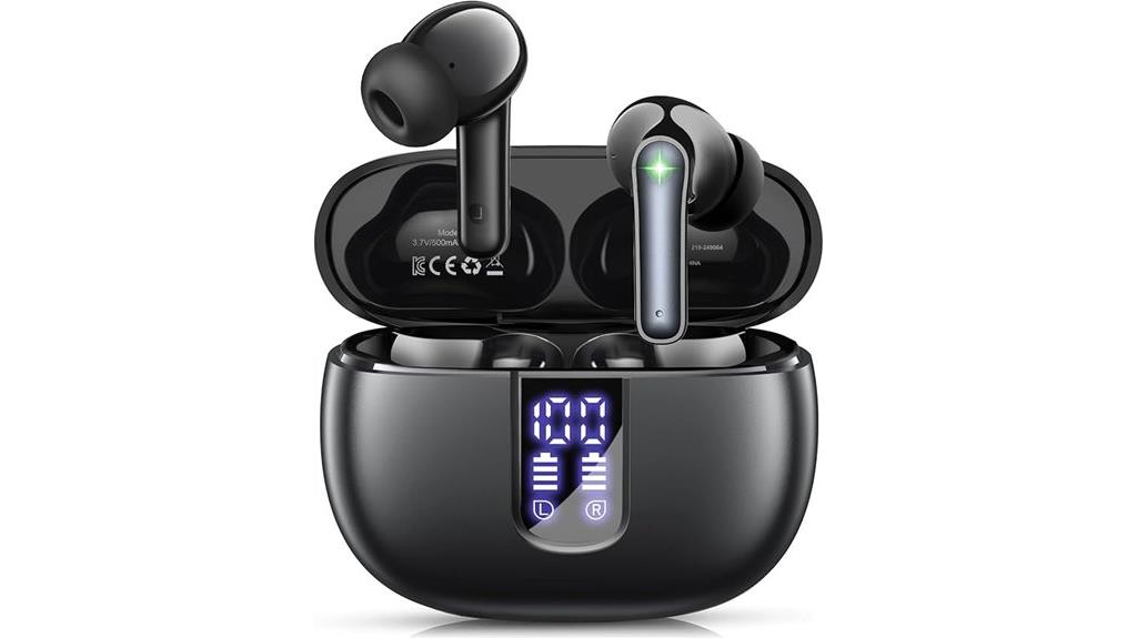 bluetooth earbuds with long lasting battery