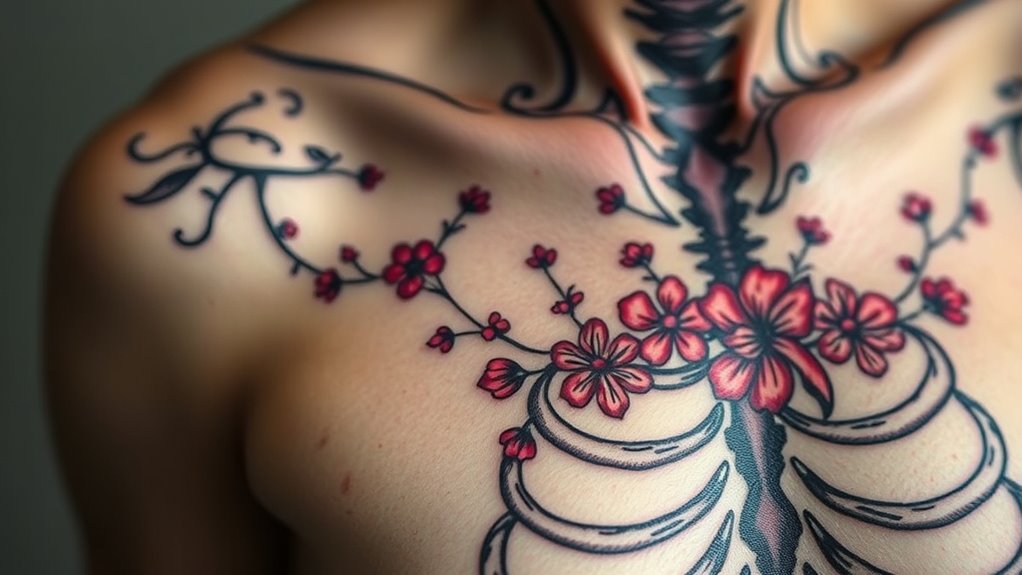 body art celebrates mortality