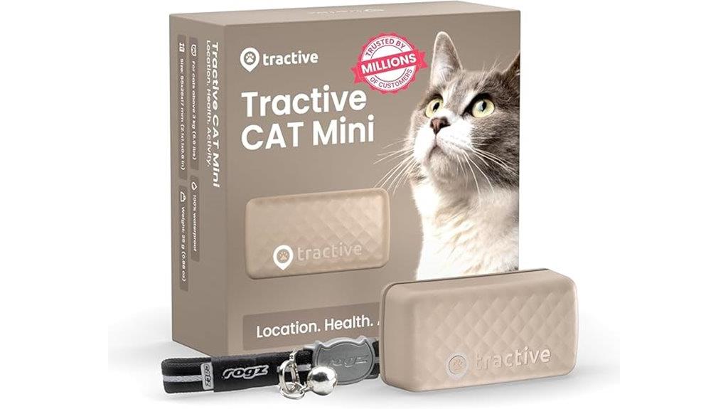 brown gps cat tracker