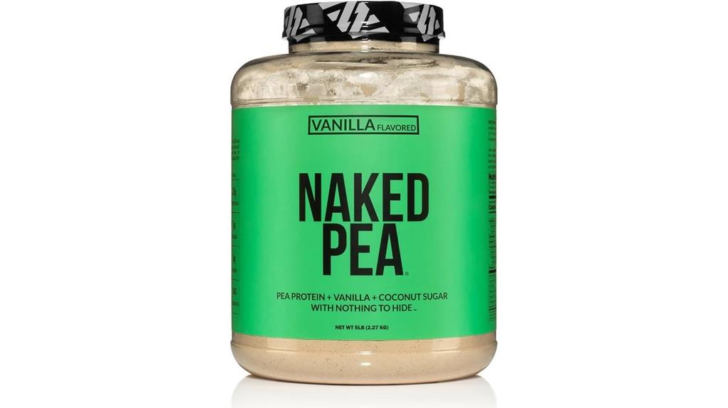 bulk naked vanilla pea