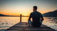 calmness fosters love resilience
