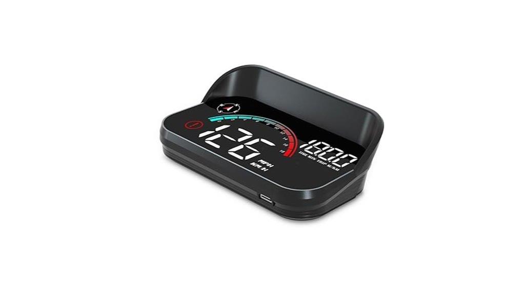 car gps speed display