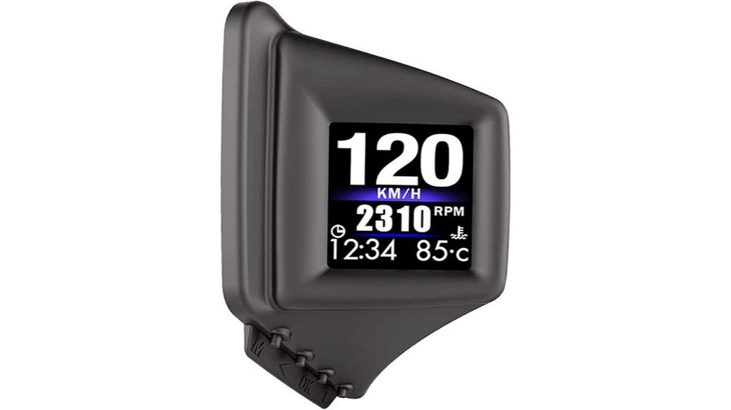 car hud with gps