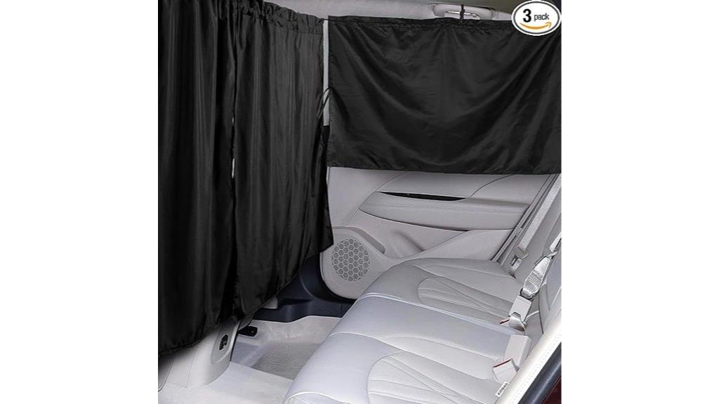 car privacy curtain set