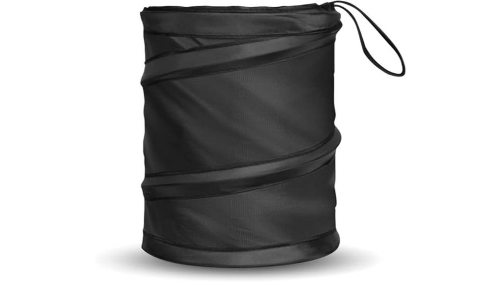 car trash can features