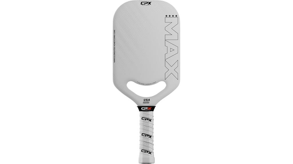 carbon fiber pickleball paddle