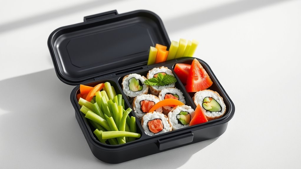 choose practical organized bento
