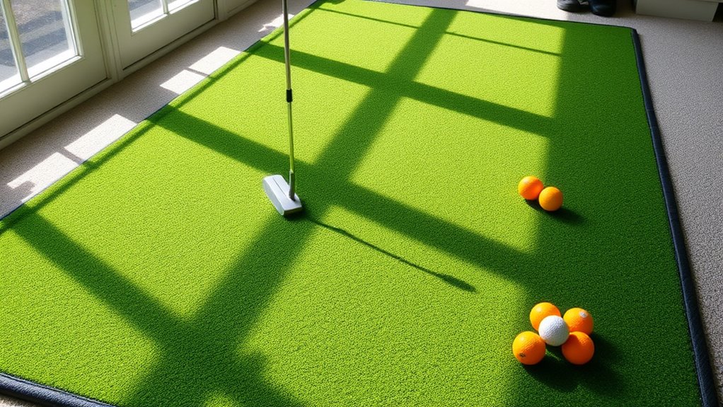 choosing quality putting mats