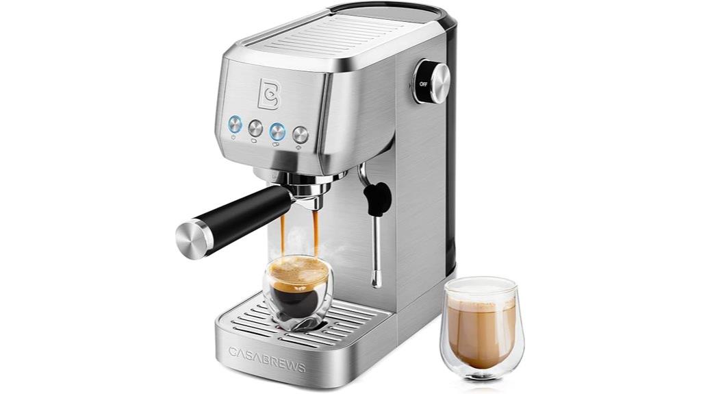coffee maker with frother
