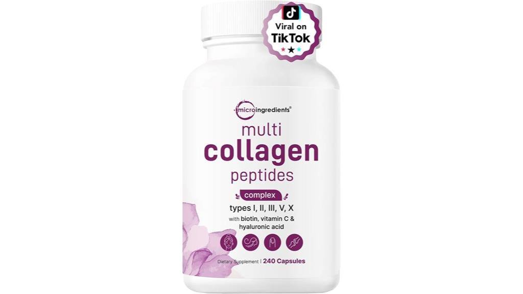 collagen pills 240 capsules