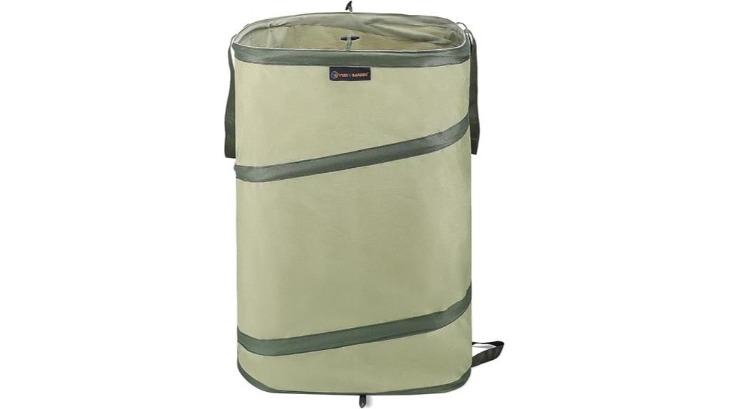 collapsible 46 gallon garden bag