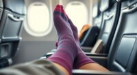 comfortable travel compression socks