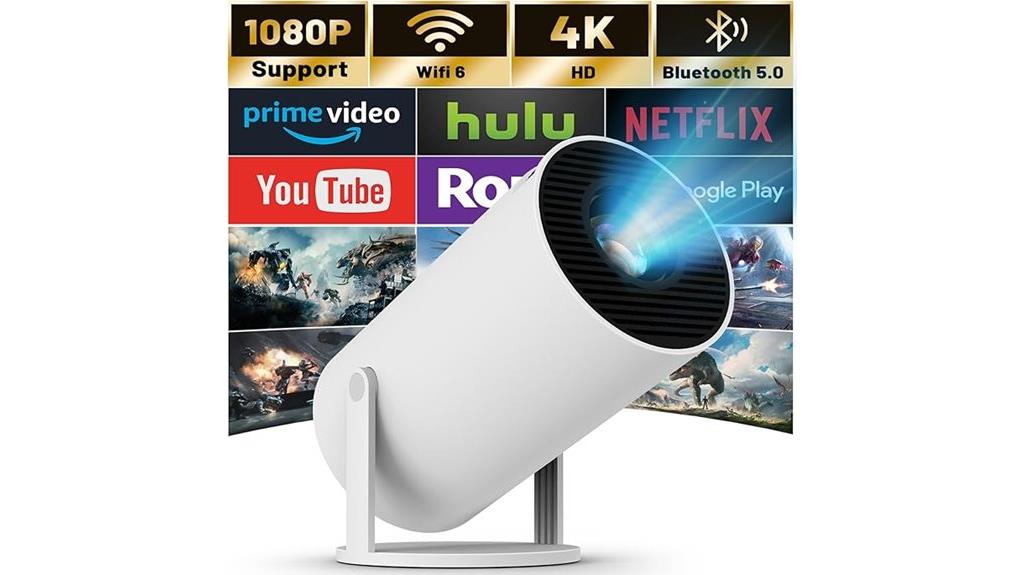 compact 4k wireless projector