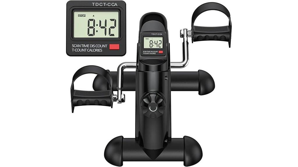 compact exercise bike lcd