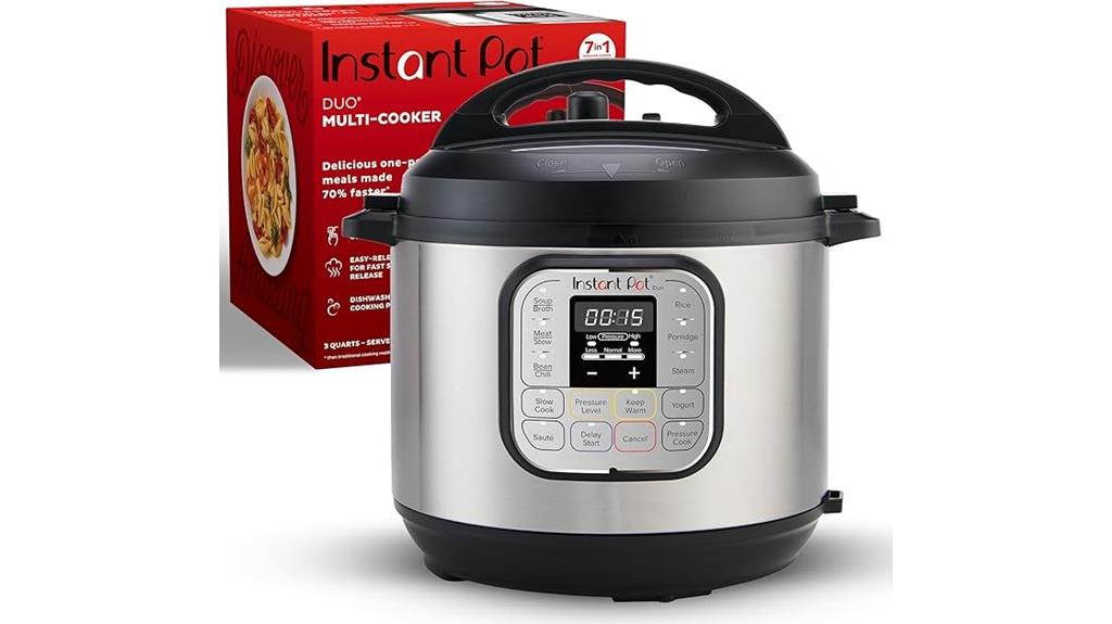 compact multi function pressure cooker